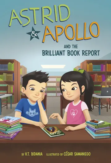 Cover of Astrid & Apollo and the Brilliant Book Report