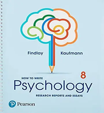 Cover of How to Write Psychology Research Reports and Essays