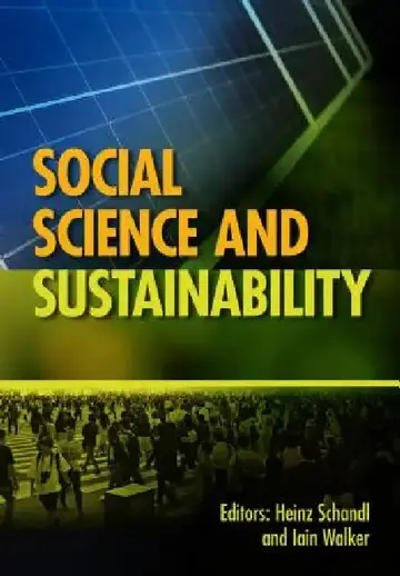 Cover of Social Science and Sustainability