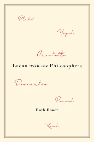 Cover of Lacan with the Philosophers