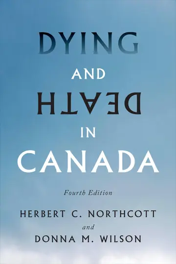 Cover of Dying and Death in Canada