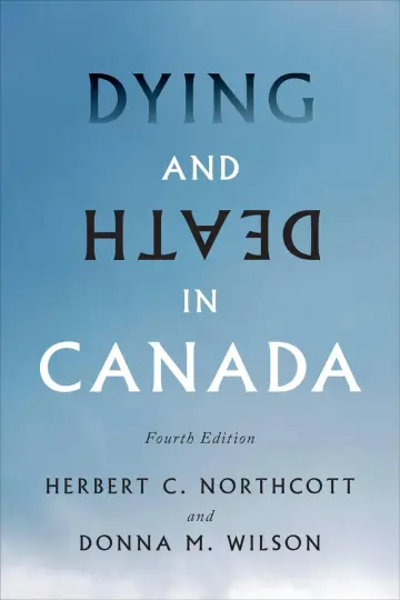 Cover of Dying and Death in Canada