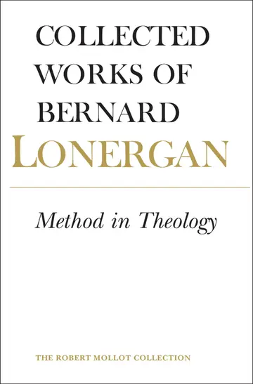 Cover of Method in Theology