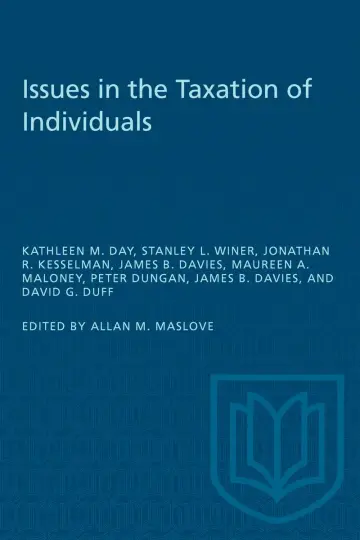 Cover of Issues in the Taxation of Individuals