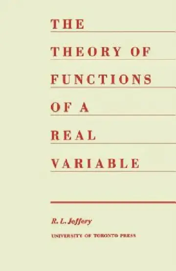 Cover of The Theory of Functions of a Real Variable (Second Edition)