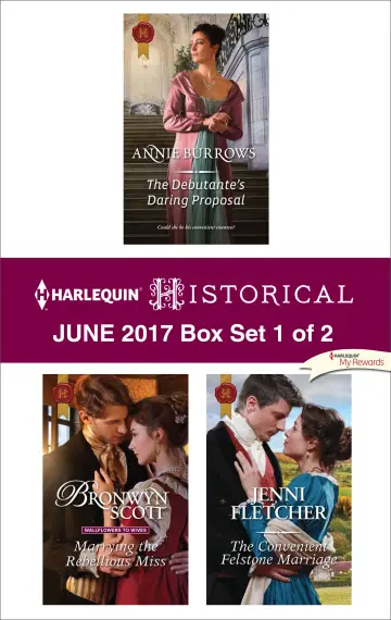 Cover of Harlequin Historical June 2017 - Box Set 1 of 2