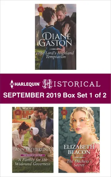Cover of Harlequin Historical September 2019 - Box Set 1 of 2