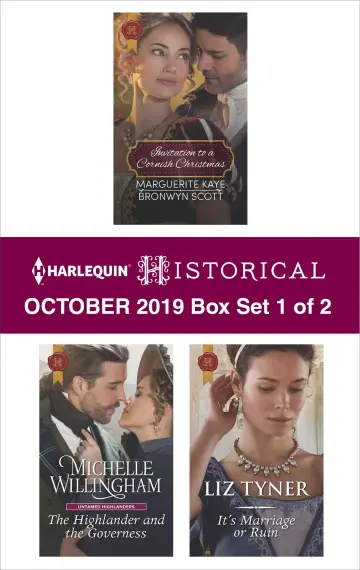 Cover of Harlequin Historical October 2019 - Box Set 1 of 2