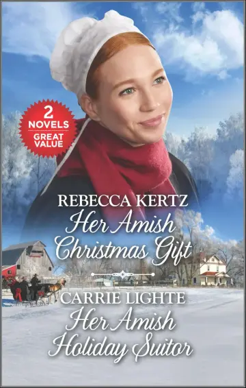 Cover of Her Amish Christmas Gift and Her Amish Holiday Suitor