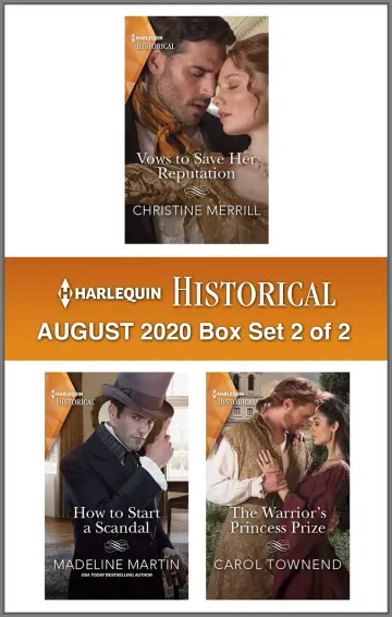 Cover of Harlequin Historical August 2020 - Box Set 2 of 2