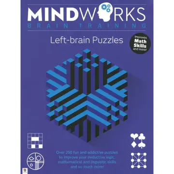 Cover of MindWorks Brain Training Left-brain Puzzles