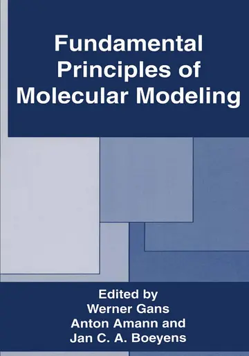 Cover of Fundamental Principles of Molecular Modeling