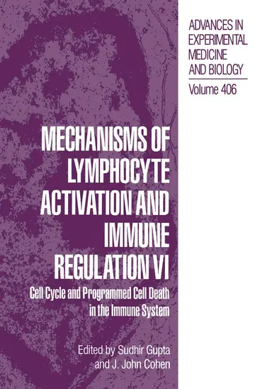 Cover of Mechanisms of Lymphocyte Activation and Immune Regulation VI