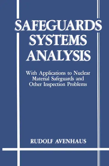 Cover of Safeguards Systems Analysis