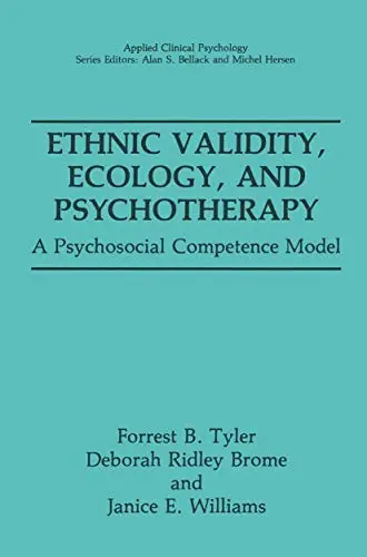 Cover of Ethnic Validity, Ecology, and Psychotherapy