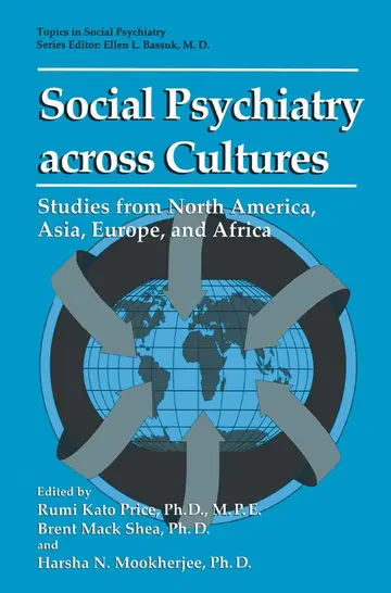 Cover of Social Psychiatry across Cultures