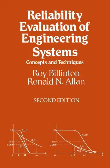 Cover of Reliability Evaluation of Engineering Systems