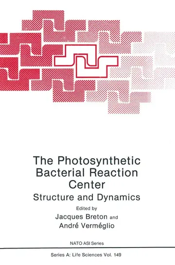 Cover of The Photosynthetic Bacterial Reaction Center
