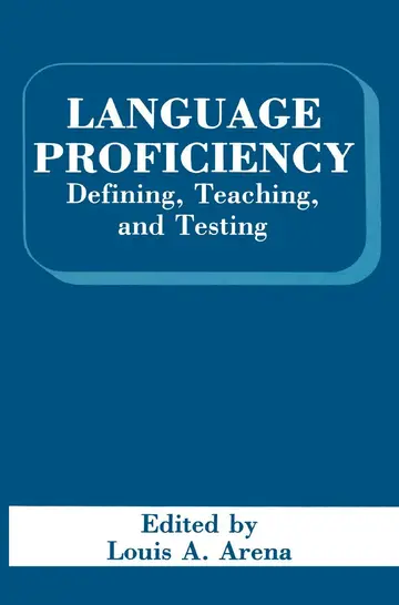 Cover of Language Proficiency