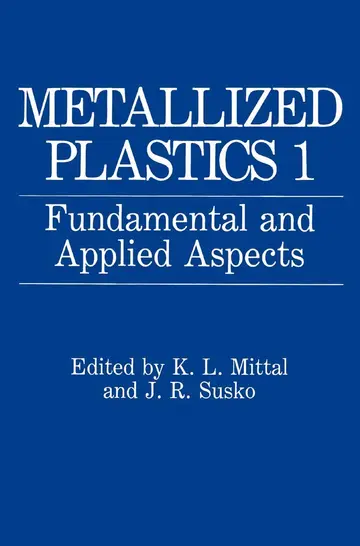 Cover of Metallized Plastics 1