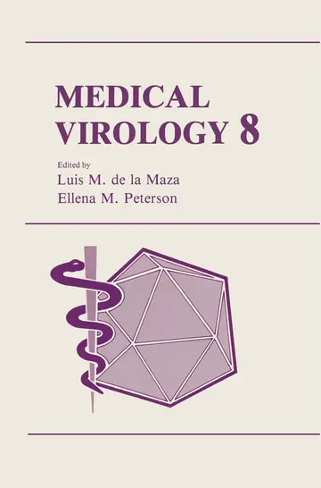 Cover of Medical Virology 8