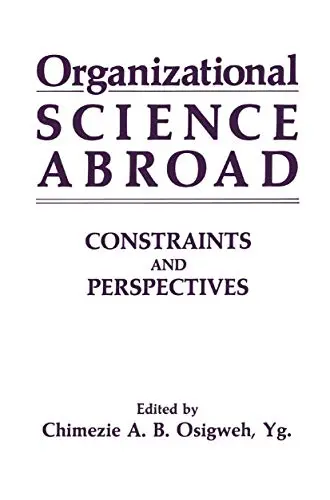 Cover of Organizational Science Abroad