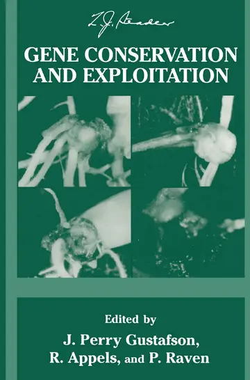 Cover of Gene Conservation and Exploitation