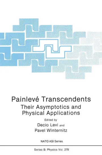 Cover of Painlevé Transcendents