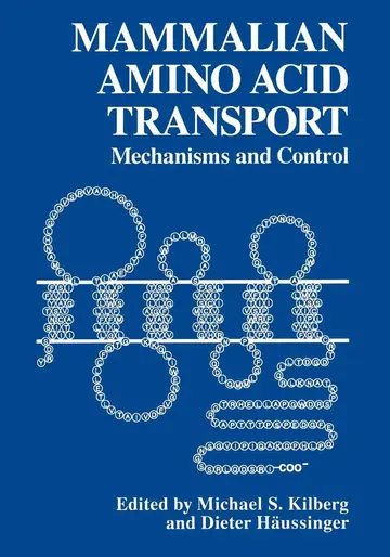 Cover of Mammalian Amino Acid Transport