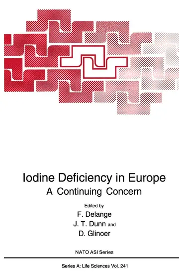 Cover of Iodine Deficiency in Europe