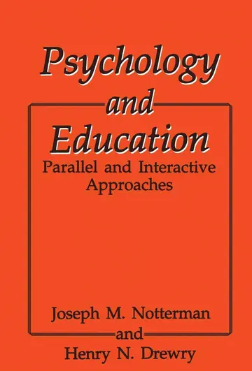 Cover of Psychology and Education