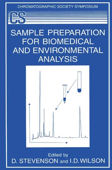 Cover of Sample Preparation for Biomedical and Environmental Analysis