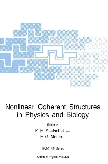 Cover of Nonlinear Coherent Structures in Physics and Biology
