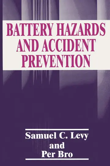 Cover of Battery Hazards and Accident Prevention