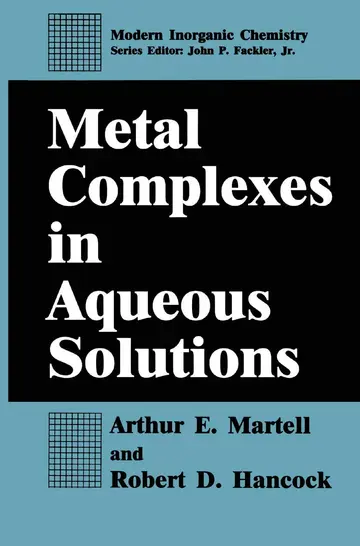 Cover of Metal Complexes in Aqueous Solutions