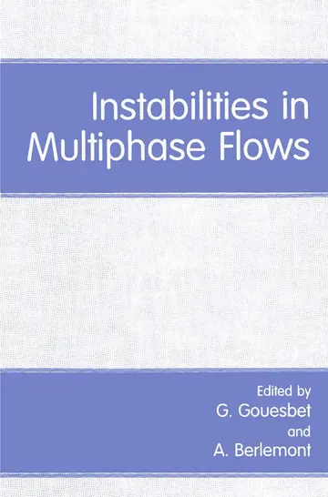 Cover of Instabilities in Multiphase Flows