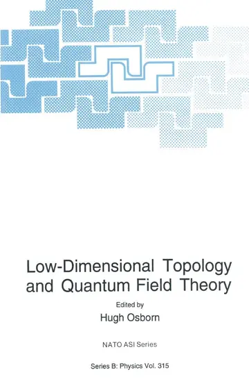 Cover of Low-Dimensional Topology and Quantum Field Theory