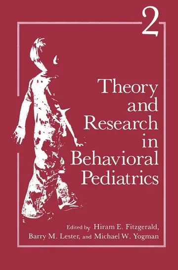Cover of Theory and Research in Behavioral Pediatrics