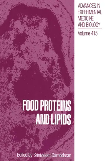 Cover of Food Proteins and Lipids