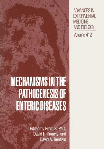 Cover of Mechanisms in the Pathogenesis of Enteric Diseases
