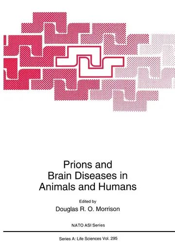 Cover of Prions and Brain Diseases in Animals and Humans