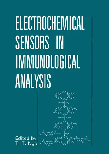 Cover of Electrochemical Sensors in Immunological Analysis
