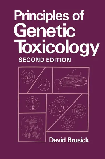 Cover of Principles of Genetic Toxicology