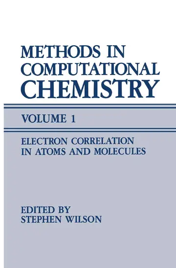 Cover of Methods in Computational Chemistry