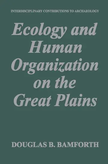 Cover of Ecology and Human Organization on the Great Plains