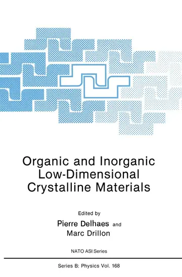 Cover of Organic and Inorganic Low-Dimensional Crystalline Materials