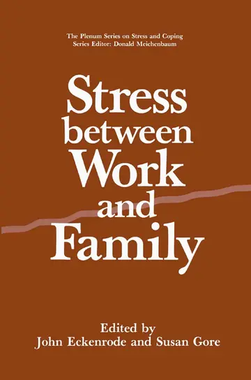 Cover of Stress Between Work and Family