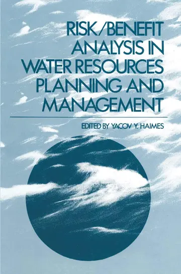 Cover of Risk/Benefit Analysis in Water Resources Planning and Management