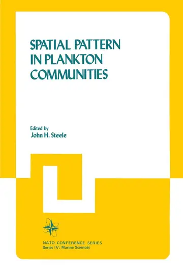 Cover of Spatial Pattern in Plankton Communities