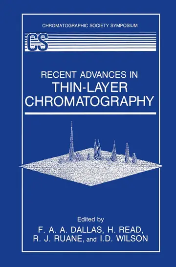 Cover of Recent Advances in Thin-Layer Chromatography